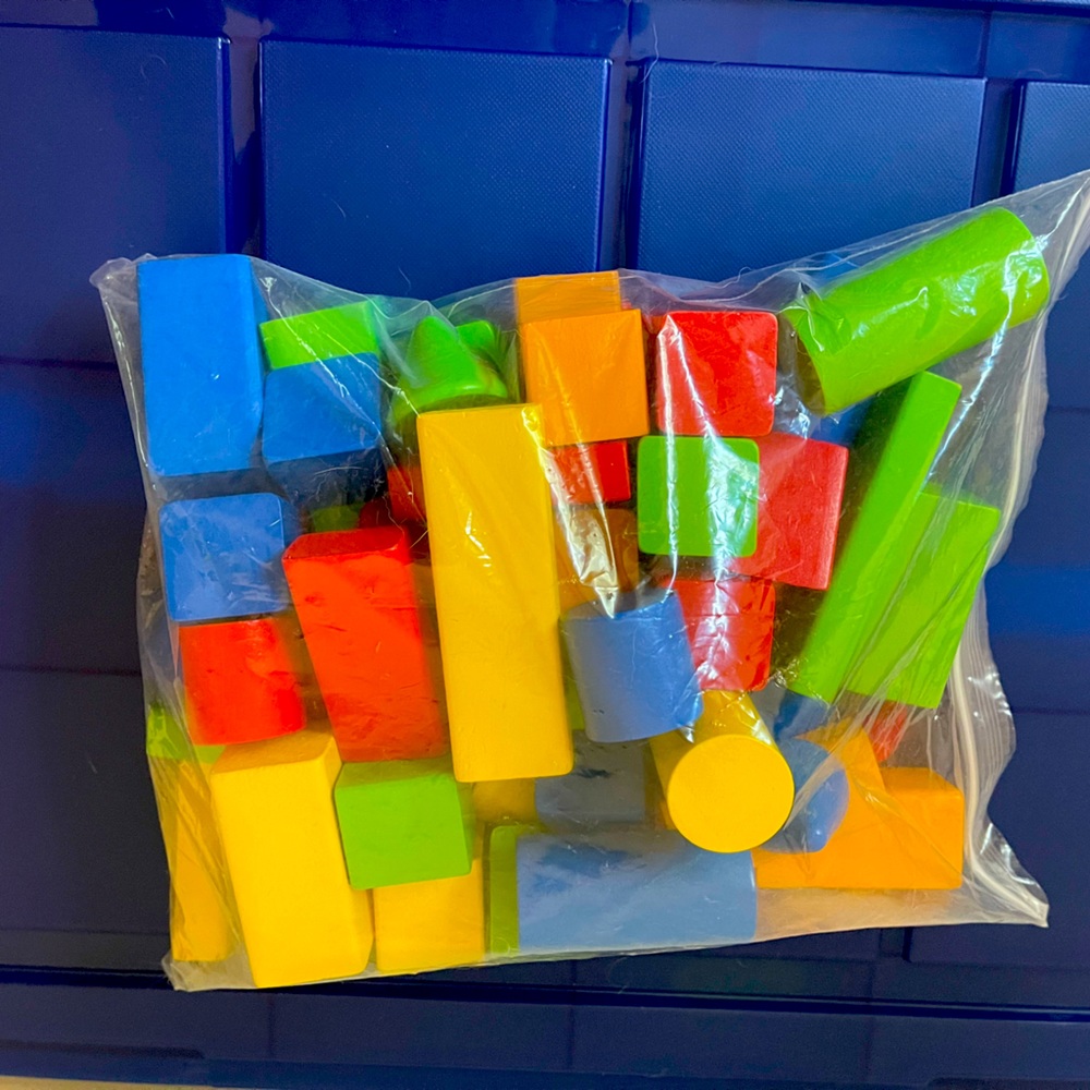 (❤️$4 when you bundle) Colorful Wood Blocks - Misc.